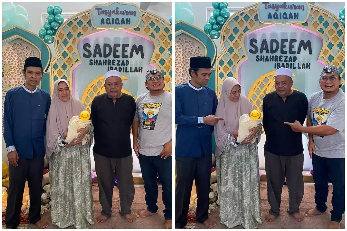 Dikaruniai anak lagi di usia 48, 9 momen akikah & khitanan putra Ustaz Abdul Somad digelar bersamaan