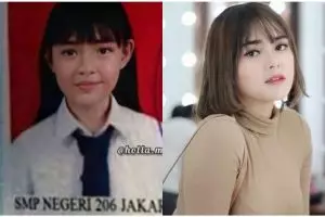 Wajah polos Thariq Halilintar manglingi, intip potret lawas 11 seleb saat masih SMP