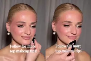 Bukan disemprot langsung, ini trik pakai setting spray untuk finishing makeup agar riasan lebih nempel