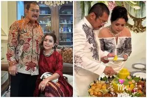 9 Potret Mayangsari dan Bambang Trihatmodjo rayakan anniversary ke-25, dihadiri banyak seleb senior