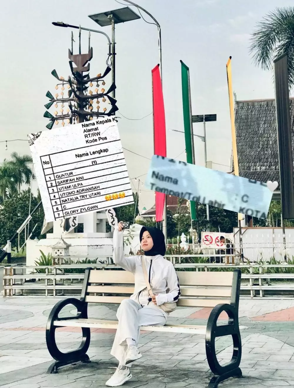 Wanita ini spill namanya cuma satu huruf © TikTok Wanita ini spill namanya cuma satu huruf © TikTok