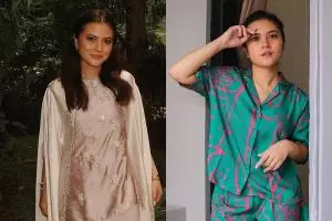 Simpel tapi terlihat mewah dengan meja island berlapis marmer, begini 7 cara Marsha Aruan menata dapur