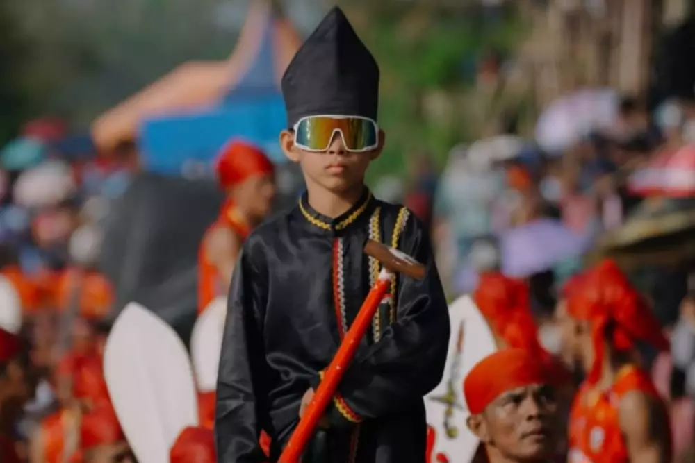 Rayyan bocah pacu jalur © 2025 berbagai sumber