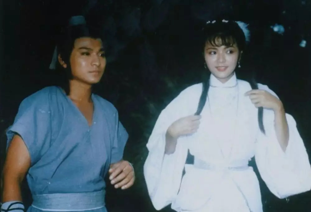 potret Andy Lau dan Idy Chan di luar syuting © berbagai sumber