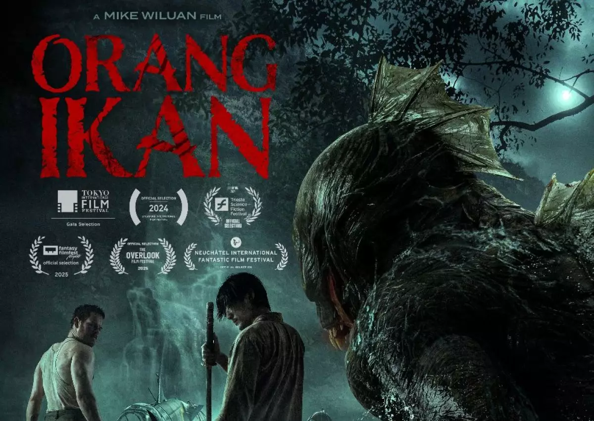 Ketika mitologi Melayu bertemu monster horor di tengah perang dalam film Orang Ikan