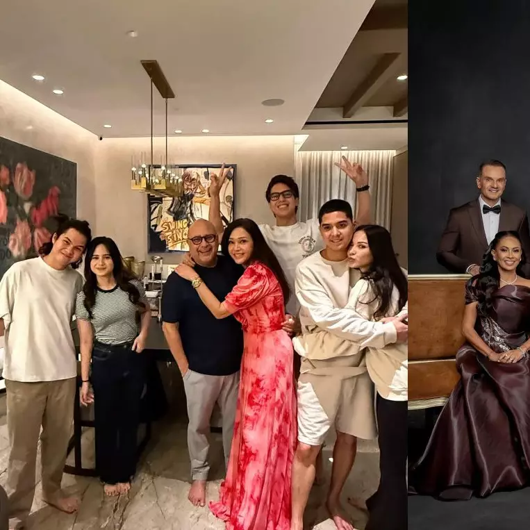 Ngumpul usai nikahan Al Ghazali dan Alyssa, ini 7 potret kebersamaan Maia Estianty bareng keluarga