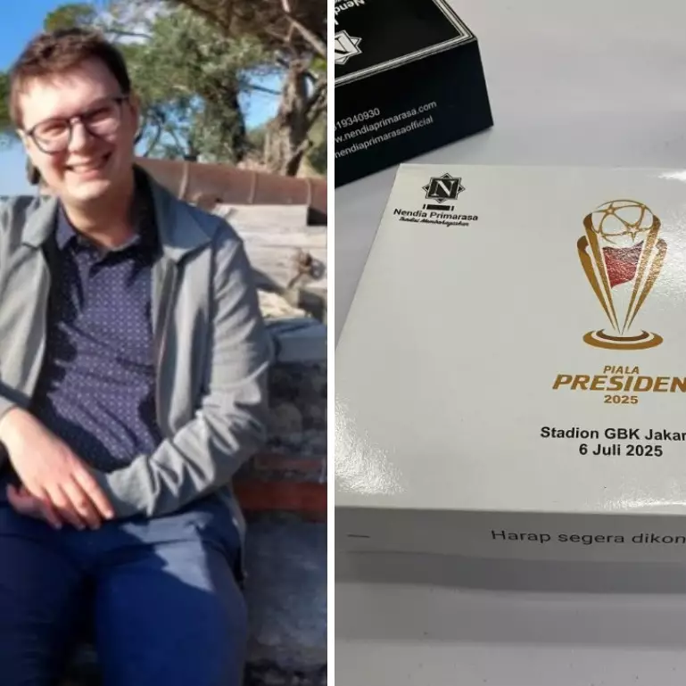 Pria bule ini puji nasi kotak Piala Presiden 2025 sebagai makanan terbaik, jadi penasaran sama isinya