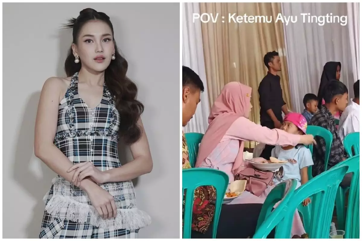 POV ketemu Ayu Ting Ting KW super di acara hajatan, saking miripnya sampai susah dibedakan