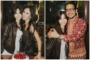 9 Potret Wulan Guritno rayakan ulang tahun London Abigail ke-15, tampil akur bareng mantan suami