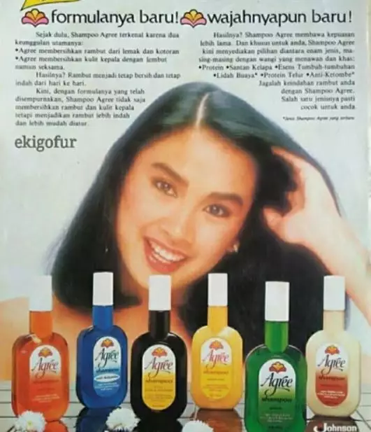 Gaya 9 seleb di iklan sampo era 80-an ini ikonik © 2023 brilio.net