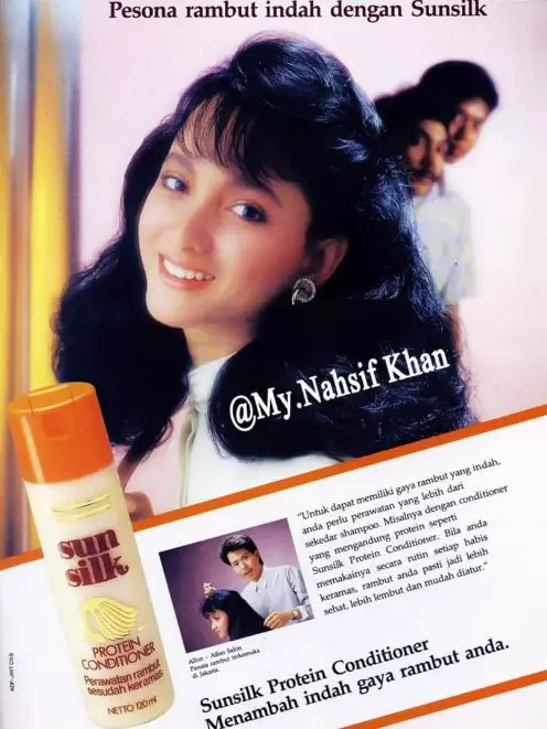 Gaya 9 seleb di iklan sampo era 80-an ini ikonik © 2023 brilio.net