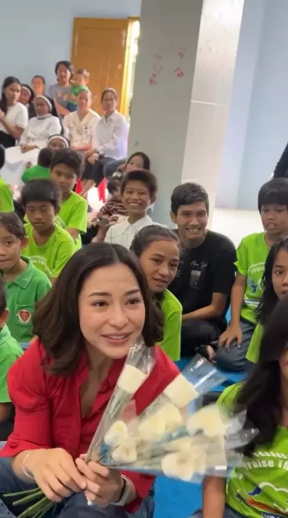 Nikita Willy donasi ke panti asuhan © Instagram