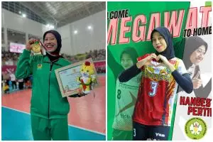 5 Fakta bergabungnya Megawati di klub voli Turki, penampilannya berhijab jadi omongan
