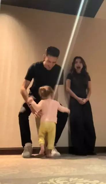 kedekatan Justin Hubner dengan Kamari © TikTok