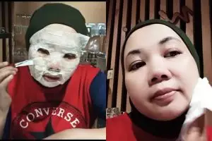 Kerutan auto terhempas, begini cara pakai masker kolagen dari 2 bahan dapur untuk kencangkan wajah
