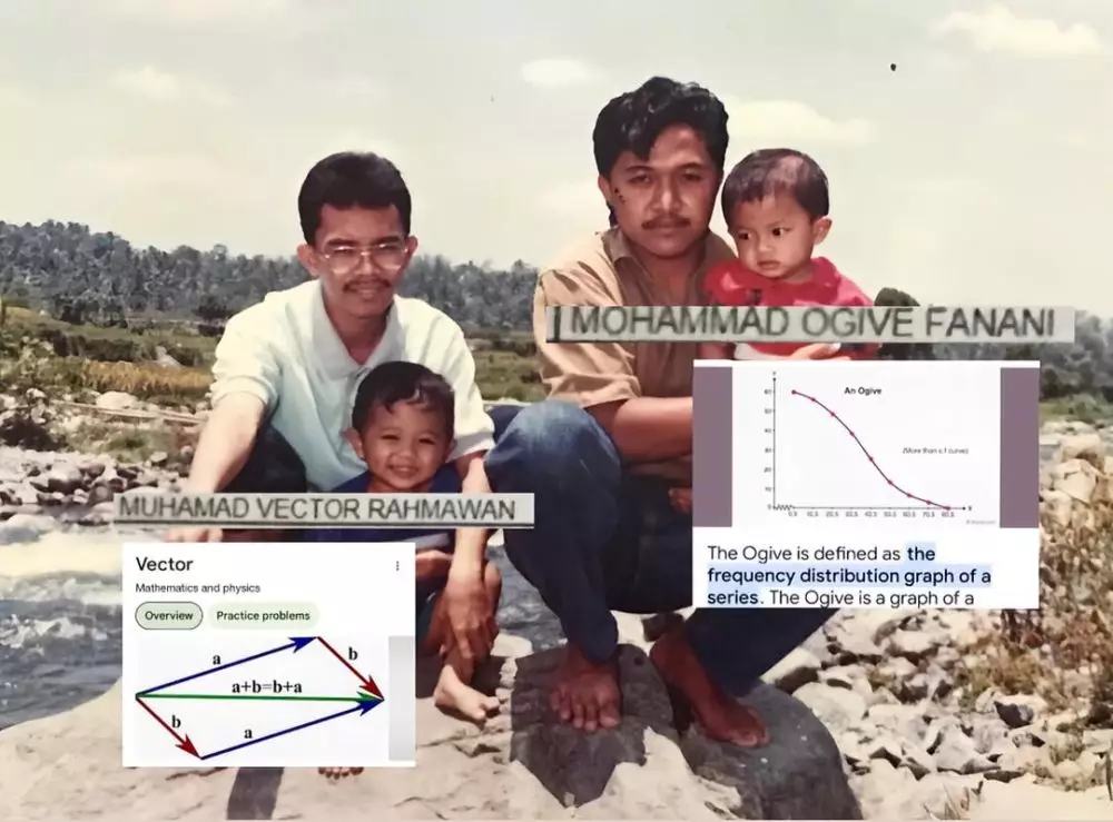 Orang tua beri nama anak pakai istilah matematis © 2025 TikTok