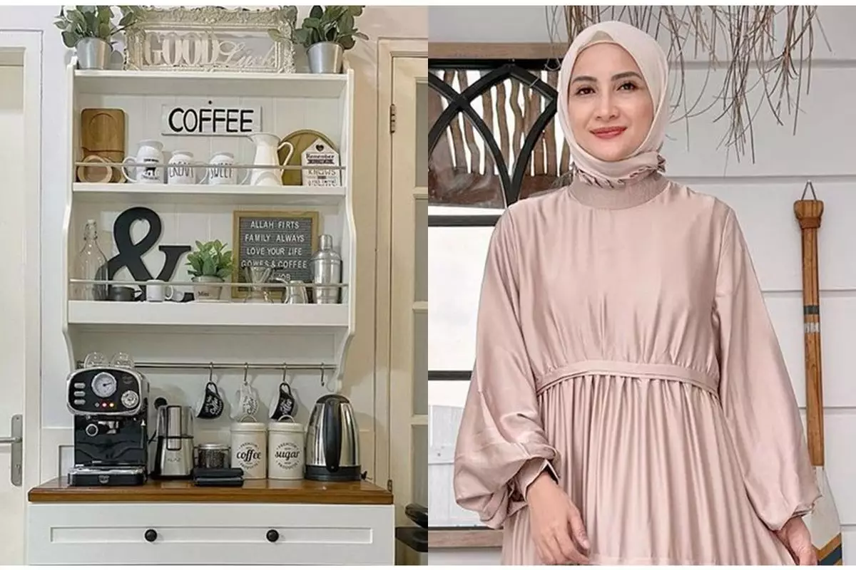 Minim perabotan bergaya American classic, ini 8 cara Natalie Sarah menata dapur, serasa nongki di kafe