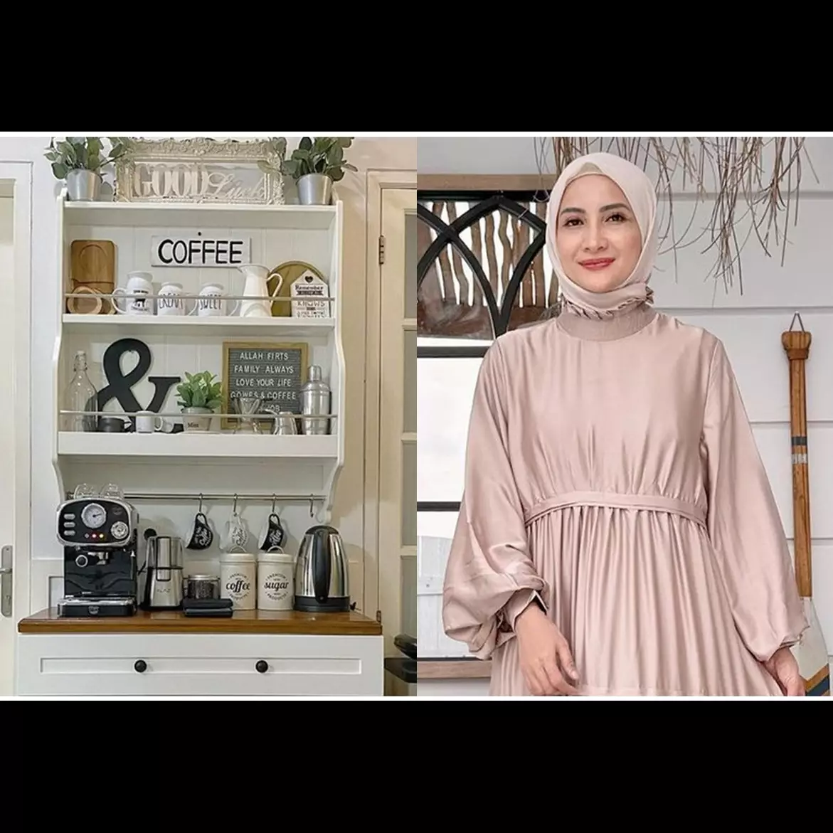 Minim perabotan bergaya American classic, ini 8 cara Natalie Sarah menata dapur, serasa nongki di kafe