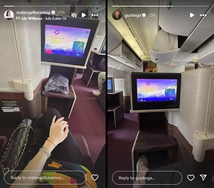 Gusti Ega hadir di ultah anak Angel Karamoy  © 2025 Instagram Gusti Ega hadir di ultah anak Angel Karamoy  © 2025 Instagram