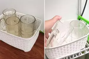 Bye-bye gelas butek! Simak trik jitu bikin gelas kaca auto bening seperti baru