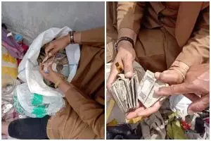 Bu Lurah di Payakumbuh temukan 'harta karun' milik pria tunarungu, totalnya capai Rp170 juta