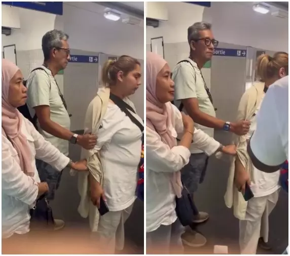 Emak-emak WNI kerjar dan tangkap pencopet di Paris © 2025 Instagram Emak-emak WNI kerjar dan tangkap pencopet di Paris © 2025 Instagram