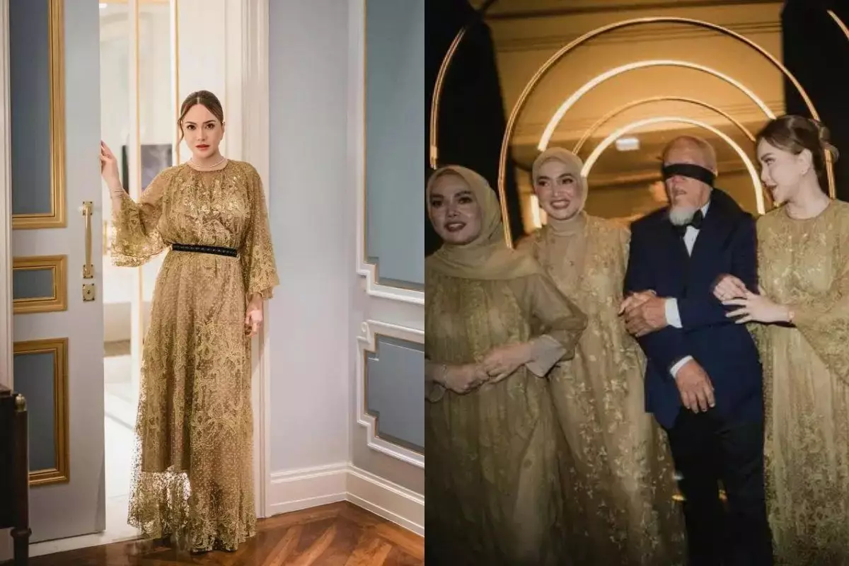 Shandy Aulia dan ketiga kakaknya kompak rayakan ultah sang ayah, intip 7 potret serunya