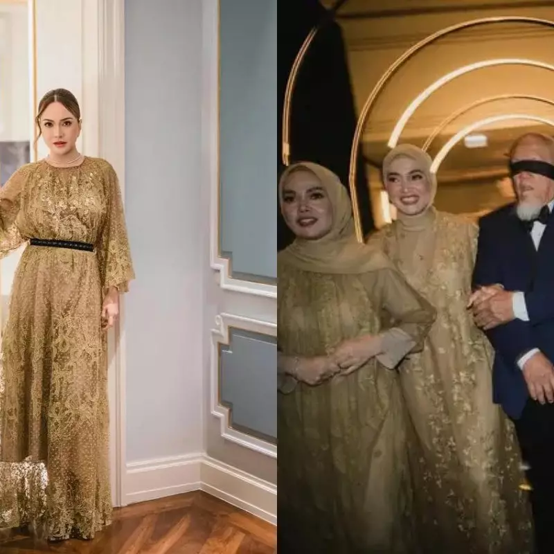 Shandy Aulia dan ketiga kakaknya kompak rayakan ultah sang ayah, intip 7 potret serunya