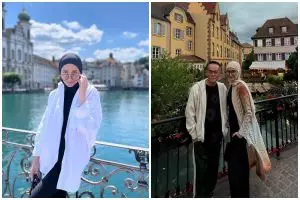 7 Potret Inneke Koesherawati dan suami liburan di Eropa, tampil mesra usai lama tak tersorot