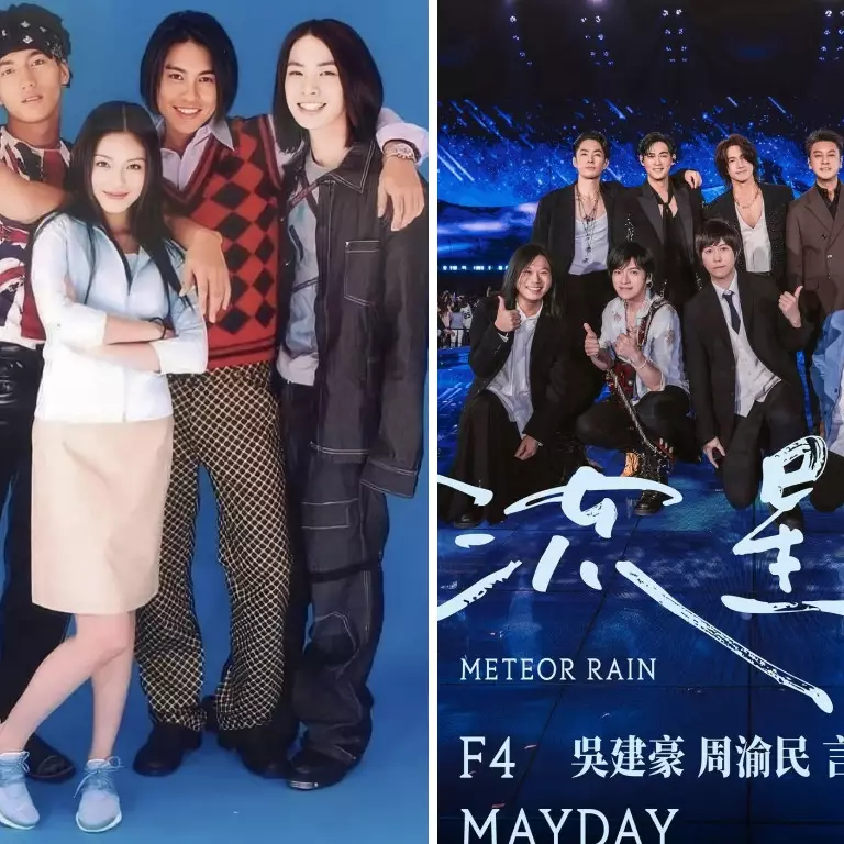 Manggung bareng usai 12 tahun, ini 9 potret reuni F4 Meteor Garden, paras Jerry Yan dipuji tak menua