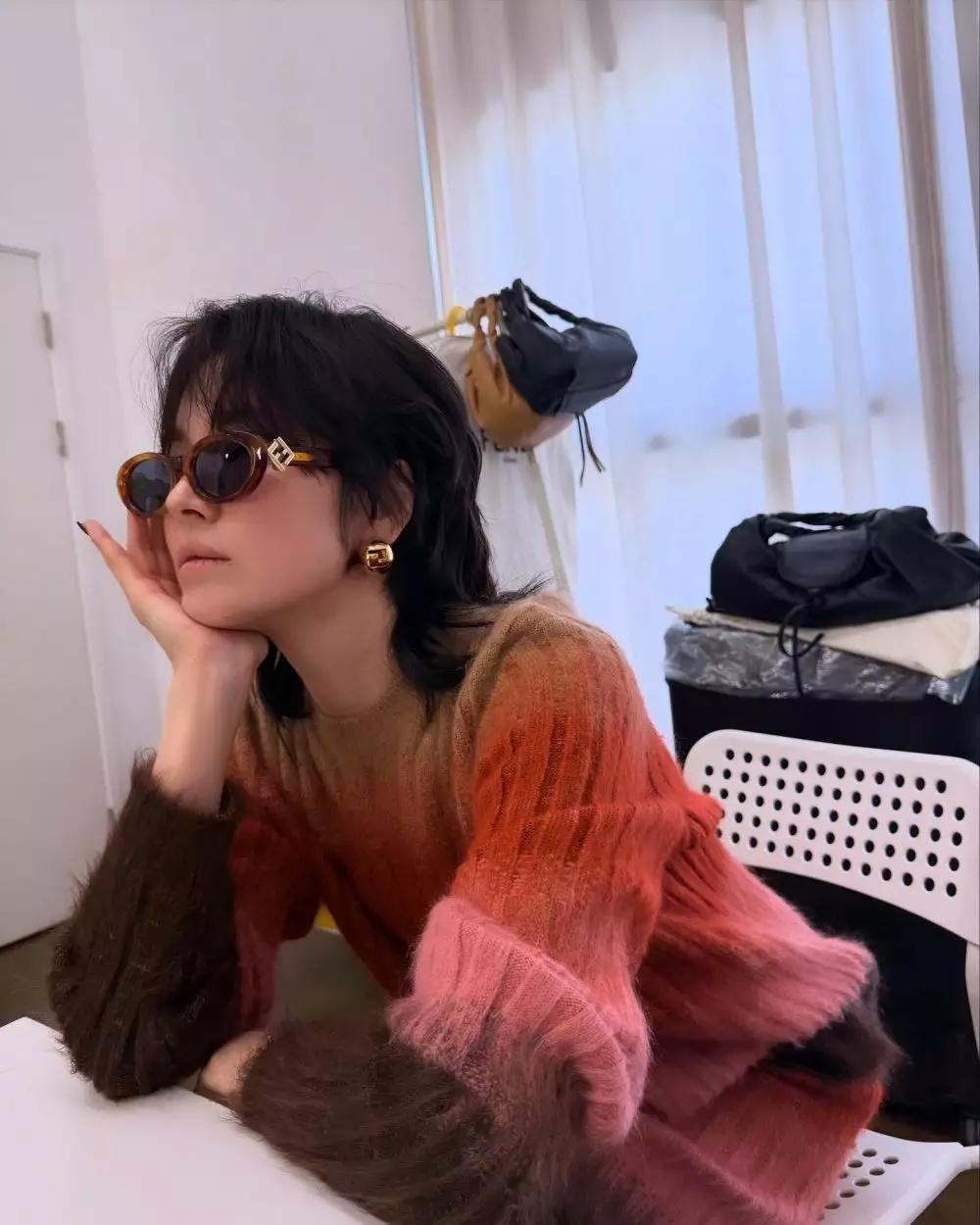 potongan rambut song hye kyo terbaru © 2025 berbagai sumber