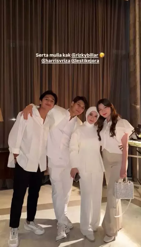 ulang tahun Rizky Billar ke 30 © Instagram