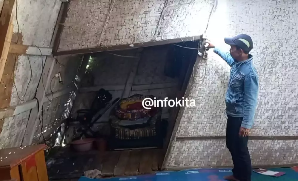 gubuk reyot di Garut dihuni 3 keluarga © berbagai sumber