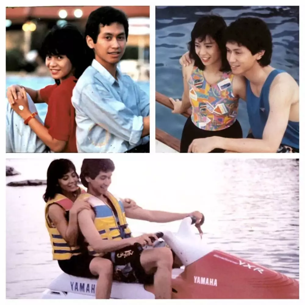 potret lawas penyanyi saat pacaran  © instagram