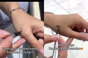 Eyeliner kering karena lupa ditutup? Begini trik mengatasinya tanpa harus beli baru