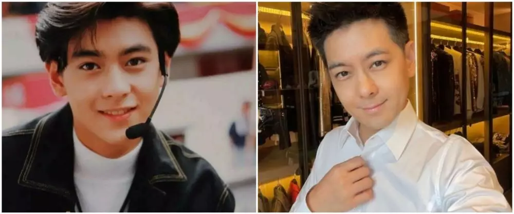 potret dulu dan kini Jimmy Lin © Instagram potret dulu dan kini Jimmy Lin © Instagram
