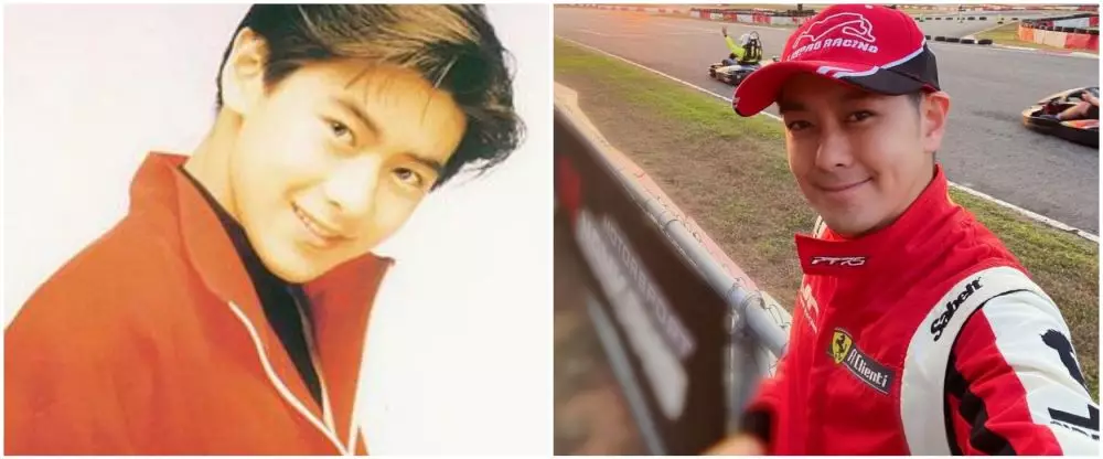 potret dulu dan kini Jimmy Lin © Instagram potret dulu dan kini Jimmy Lin © Instagram