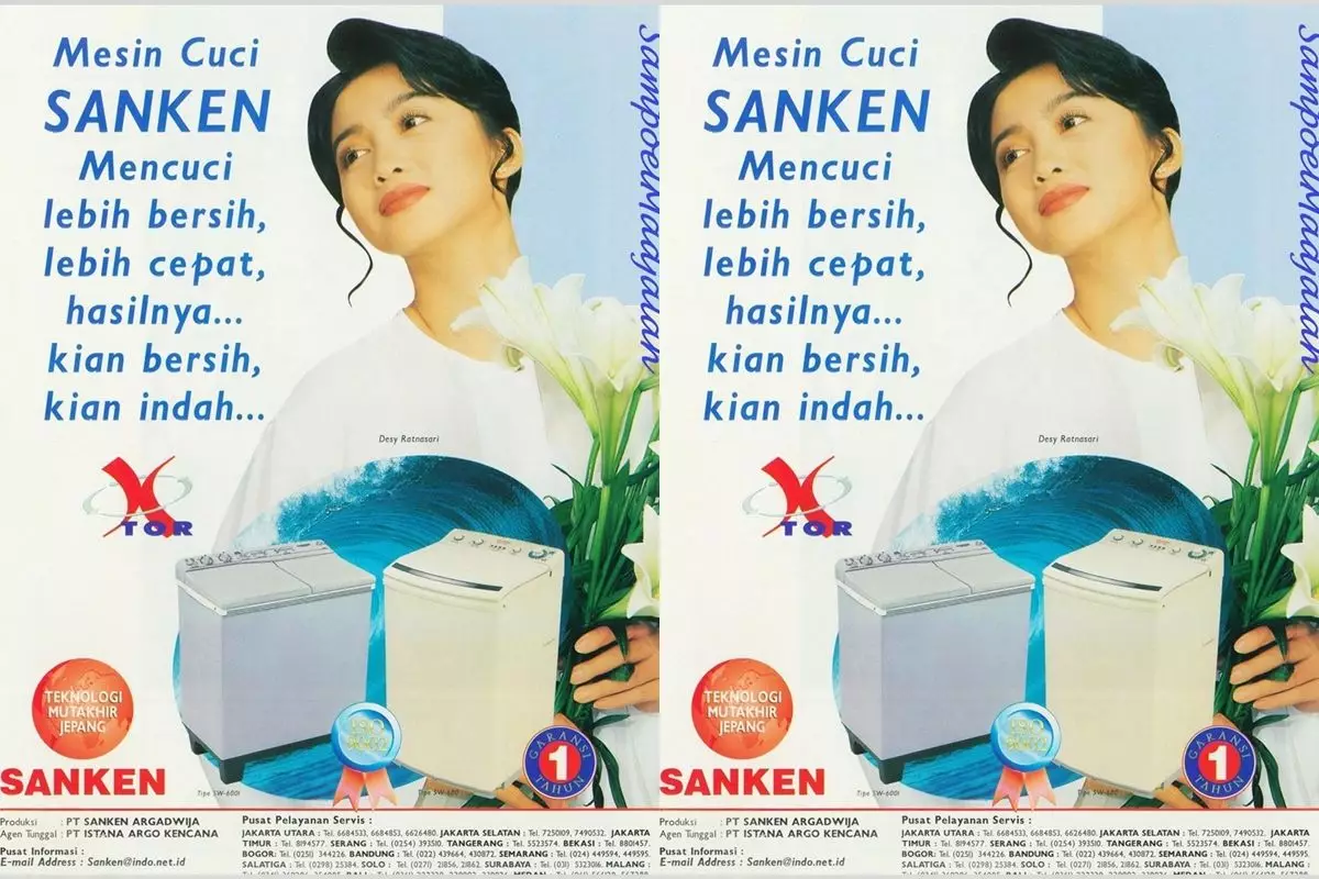 Artis ini sekarang jadi politisi dulu bintangi iklan jadul mesin cuci, intip 9 potret dulu dan kininya
