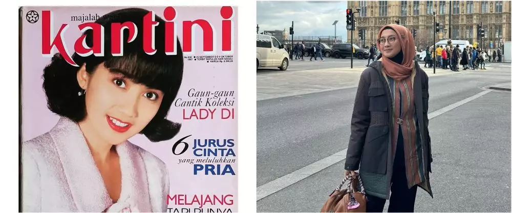 potret dulu dan kini model iklan mesin cuci © berbagai sumber