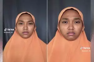 Transformasi mbak-mbak biasa dirias look flawless ini bikin ngebet pengin belajar makeup, cantik pol