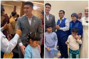 9 Potret Verrell Bramasta sempatkan hadiri ultah Gala Sky, tempuh Karawang-Jakarta bawa kado spesial