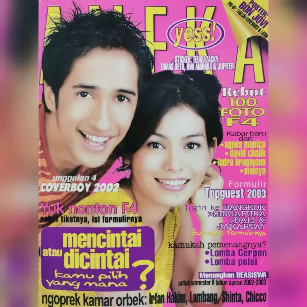 presenter jadi cover majalah berbagai sumber