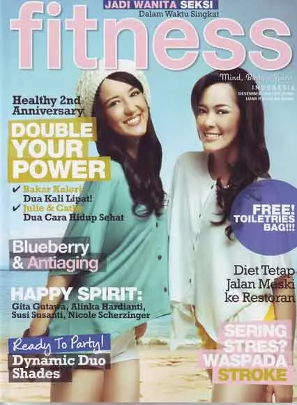 presenter jadi cover majalah berbagai sumber