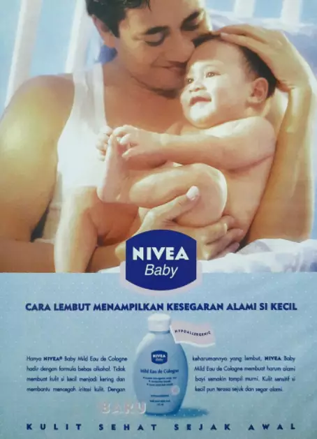 Bayi di iklan skincare era 90-an © 2023 brilio.net