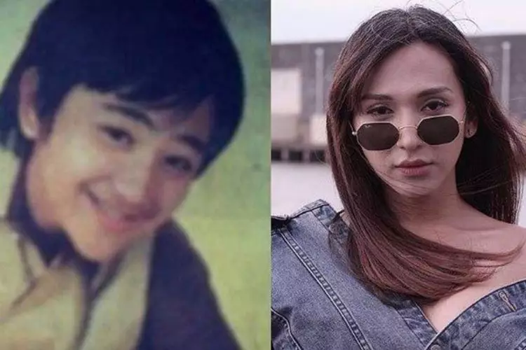 Putuskan jadi wanita tanpa operasi plastik, ini 11 potret transformasi Dena Rachman mantan artis cilik