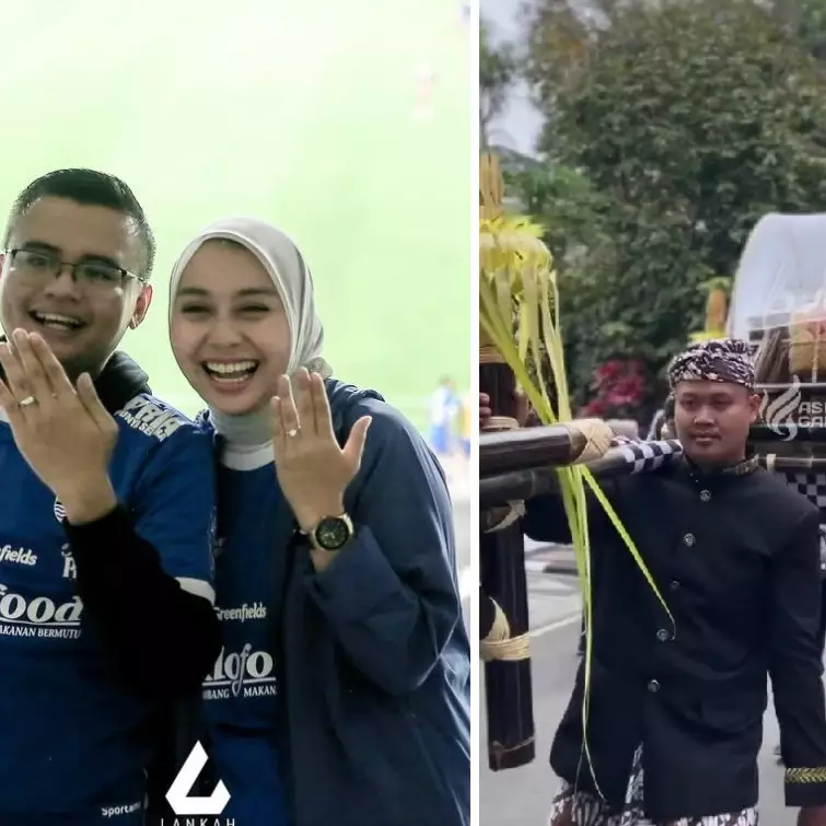 Maula Akbar putra Dedi Mulyadi nikahi Wakil Bupati Garut, pakai seserahan hasil bumi, 9 potretnya