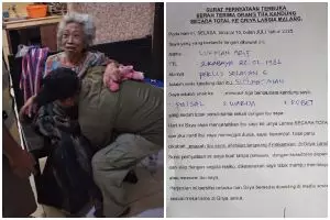 Viral 4 anak kirim ibunya ke panti jompo di Malang, alasannya tak punya duit untuk urus ibunda