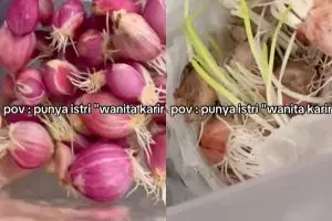Nyesel baru tahu, ternyata begini cara simpan bawang biar nggak bertunas dan awet berbulan-bulan
