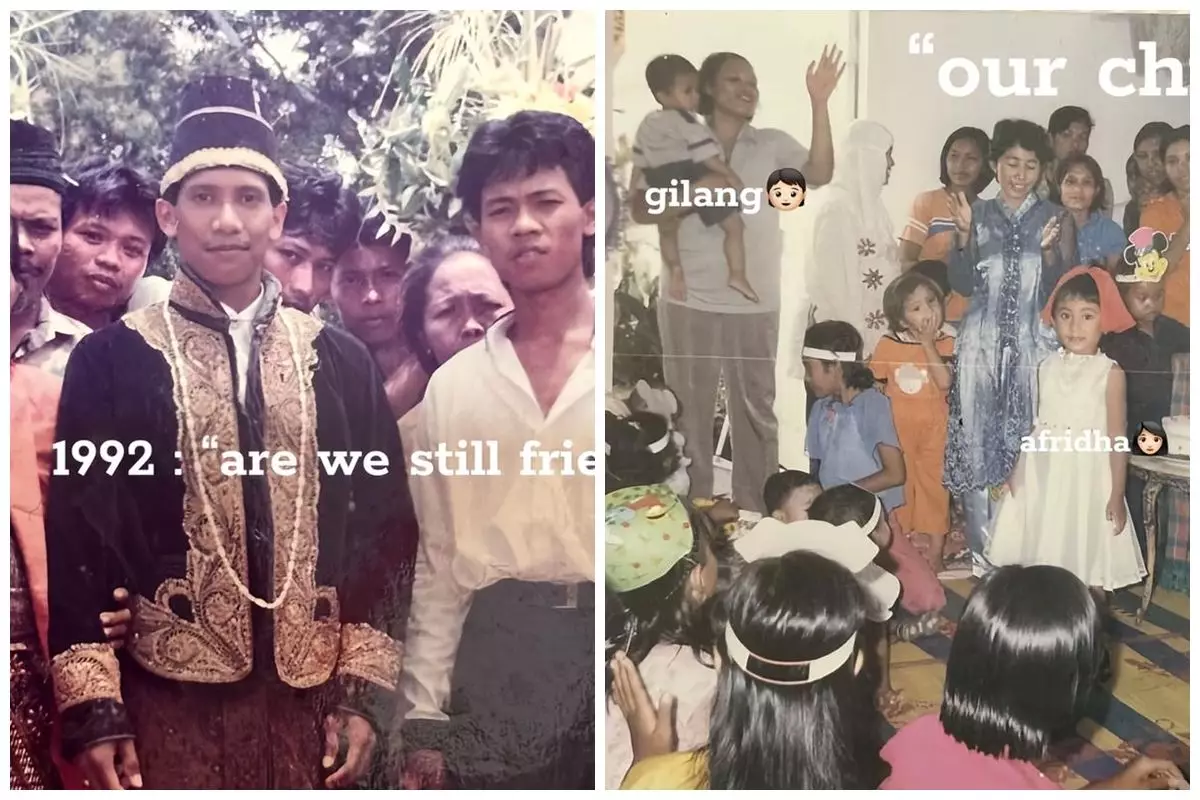 Anak ini spill mertuanya adalah sahabat sang ayah, definisi friendship goals berteman sampai besanan