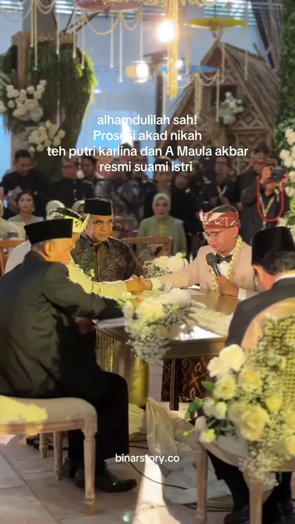 Resepsi nikah Maula Akbar anak Dedi Mulyadi © 2025 brilio.net